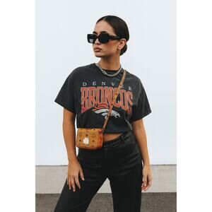 MCM Mini Visetos Crossbody Bag Micro Purse Monogram Cognac Camel Logo Tan